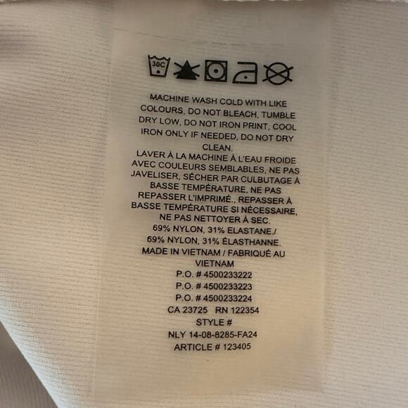 Aritzia Golden PowerSculpt Court Mini Dress Size L White Tenniscore Athletic - Picture 8 of 8